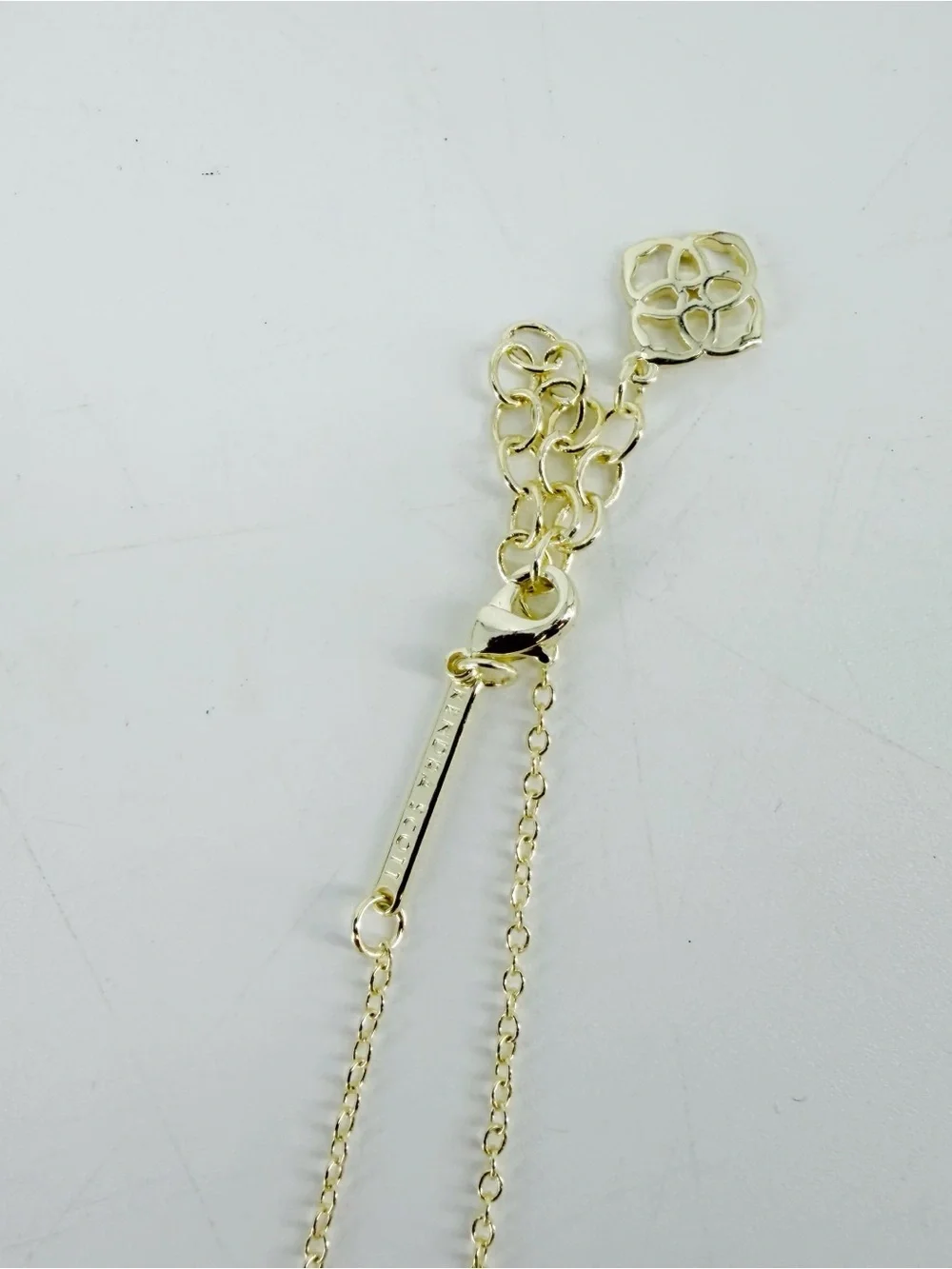 Kendra Scott Drusy Necklace Gold Plated